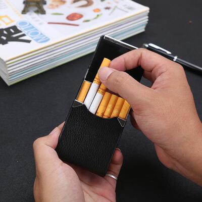 Vertical stainless steel hardware cigarette box