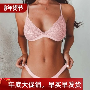 fitting suspender bra Solid 吊带文胸套装 slim set修身 女 color