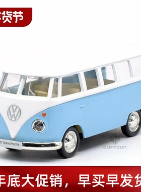 1/36 Volkswagen VW T1 Bus Alloy Diecasts Toy Car Models Meta