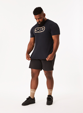 2022夏 SBD DEFY挑战系列 大标T恤男女款纯棉运动比赛训练短袖