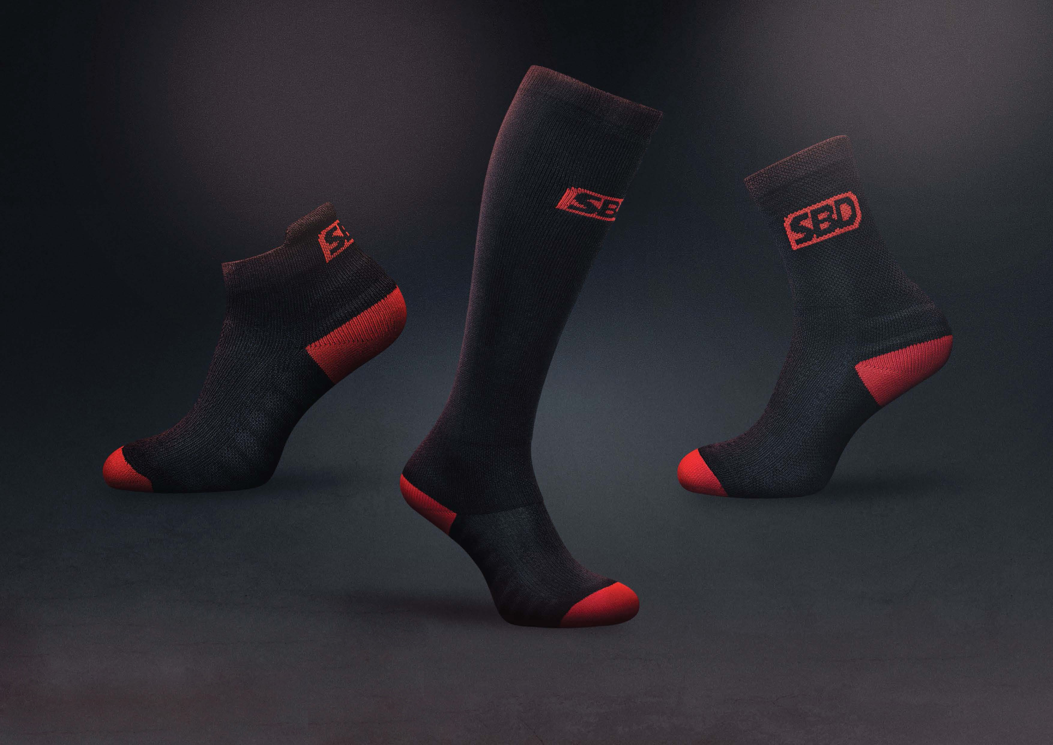 英国黑色大码士训练袜