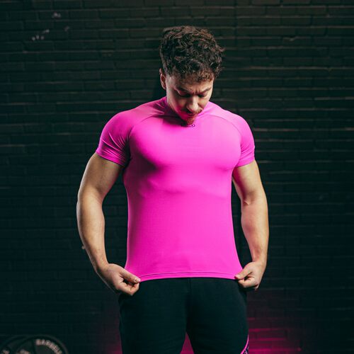 SBD限量弹力速干健身训练短袖T恤