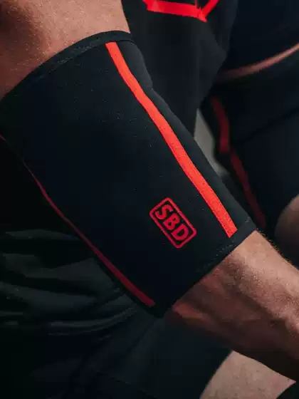 UK Imported SBD Free Shipping Popular Powerlifting Heavy Deadlift Gym Competition Elbow Sleeves IPF Approved