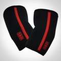 Classic Black Red Elbow Sleeves