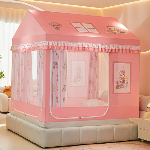 回底防摔烤漆坐床房屋城堡通用