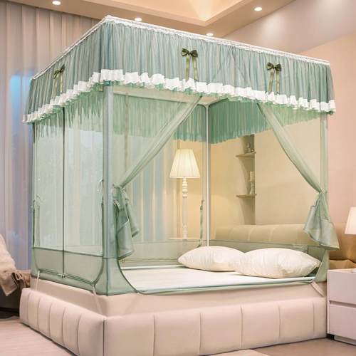 T+U防摔坐床蚊帐宝宝家用卧室