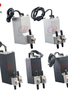 喷绘机金属二级墨盒UV机副墨瓶带单双阀金谷田迈创鼎立方形墨盒