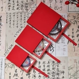 Коробка для хранения из грецкого ореха, прозрачный эластичный браслет, ювелирное украшение, стенд