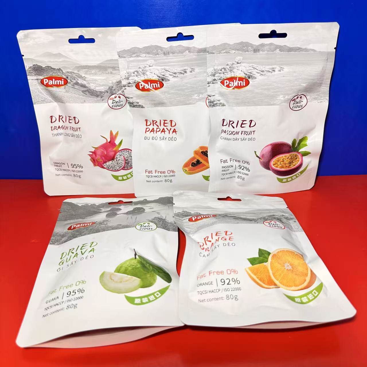 临期特价 越南进口派迷蜜饯果干木瓜/火龙果/百香果/番石榴水果干