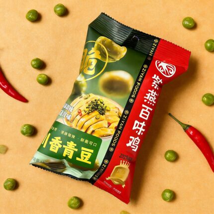 百味鸡川香青豆60克酥脆可口清麻微辣休闲零食坚果豆类临期特价