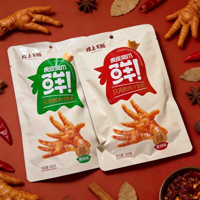 煌上万脆鲜虎皮凤爪藤椒香辣味