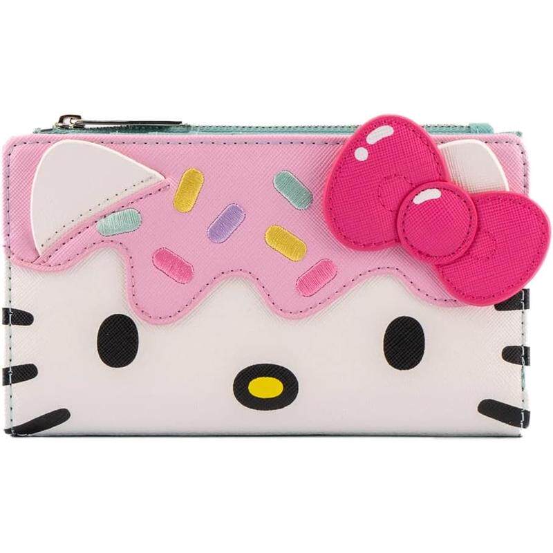 代购Loungefly女士Hello Kitty钱包收纳卡片存放现金便携随身