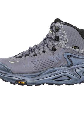 代购Hoka OneOne男士徒步鞋防水防滑耐磨户外鞋灰色高帮山地徒步