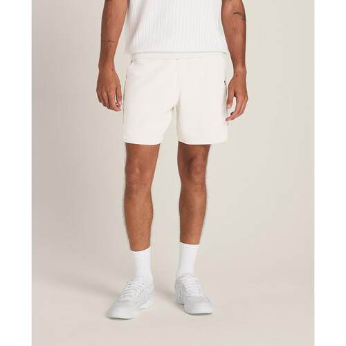 代购Wilson男士运动短裤透气设计舒适穿着日常穿搭宽松版型白色