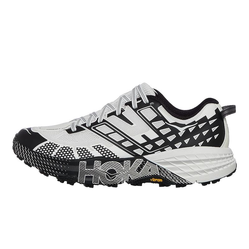 Hoka OneOne跑步鞋Speedgoat黑灰多地形抓地缓震耐磨