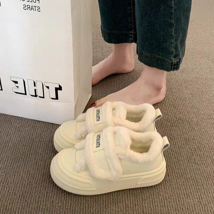 厚底雪地靴女款2025新款冬季加绒保暖二棉鞋防水防滑外穿毛毛鞋子,女鞋,棉鞋,淘宝优惠券,粉丝福利购,淘宝优惠卷