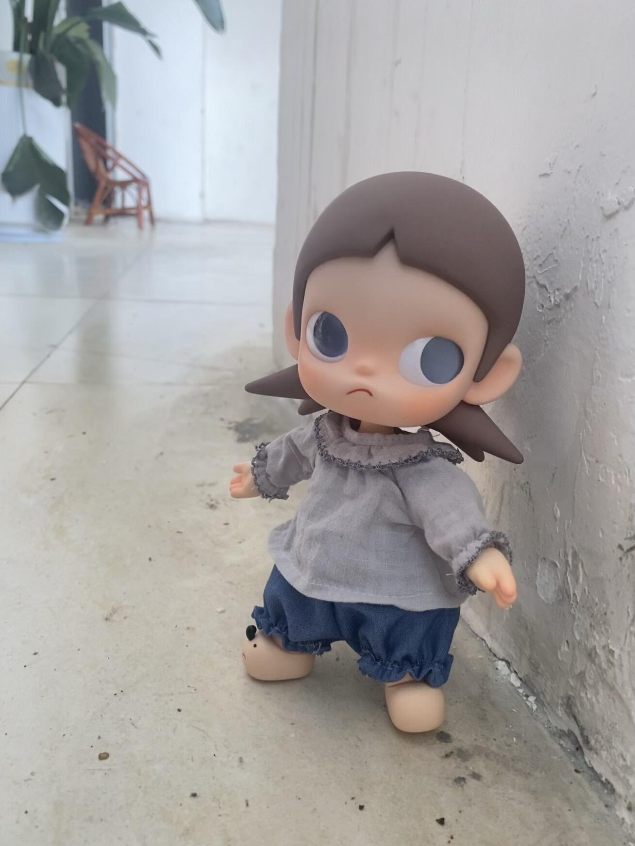 嘎子姐灯笼裤套装2件套1/8可动人偶娃衣bjd24cm小布娃衣/不含娃