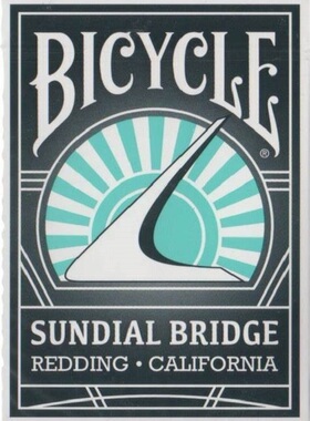 CKB纸牌 Bicycle Sundial Bridge 加州日晷桥联名　花切魔术扑克