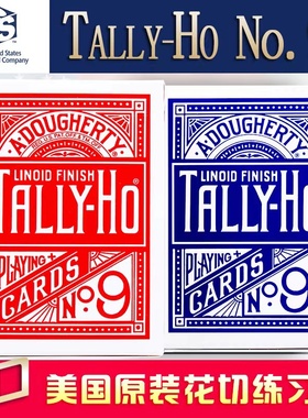 CKB纸牌 Tally Ho uspcc TH 美国进口 圆背扇背 花切收藏扑克