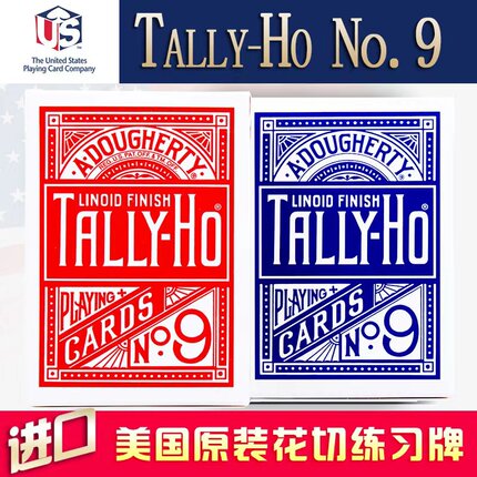 CKB纸牌 Tally Ho uspcc TH 美国进口 圆背扇背 花切收藏扑克