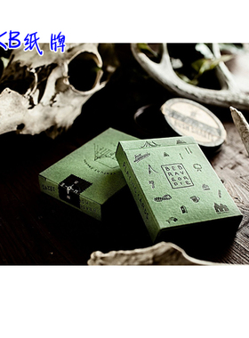 CKB纸牌 Camp cards 绿色  红色 黑色 阵营 AOP DD  花切收藏扑克