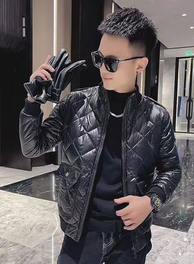 冬季短款棉衣男款立领保暖流行休闲棉服外套韩版修身男装小版棉袄