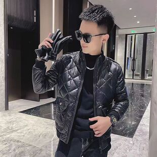 冬季短款棉衣男款立领保暖流行休闲棉服外套韩版修身男装小版棉袄