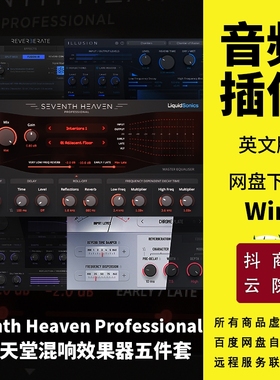 第七天堂混响Seventh Heaven Professional专业版器插件Win