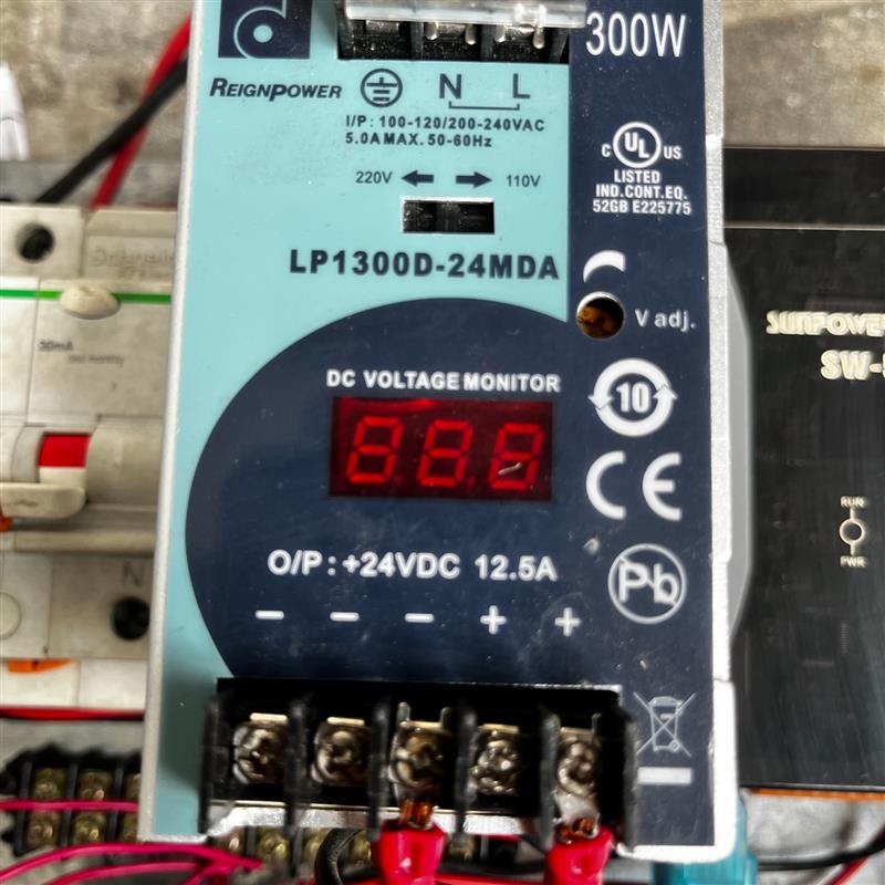 【议价】拆机 台湾昂鼎原装正品LP1300D-24MDA导轨式开关电