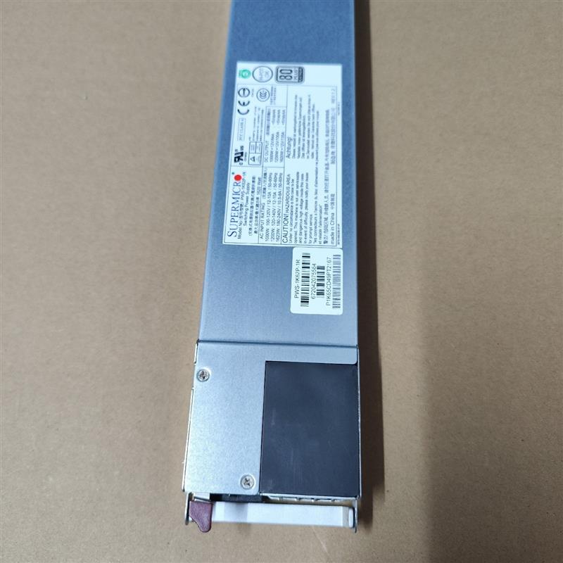 【议价】超微PWS-1K62P-1R 1620W服务器冗余电源模块，