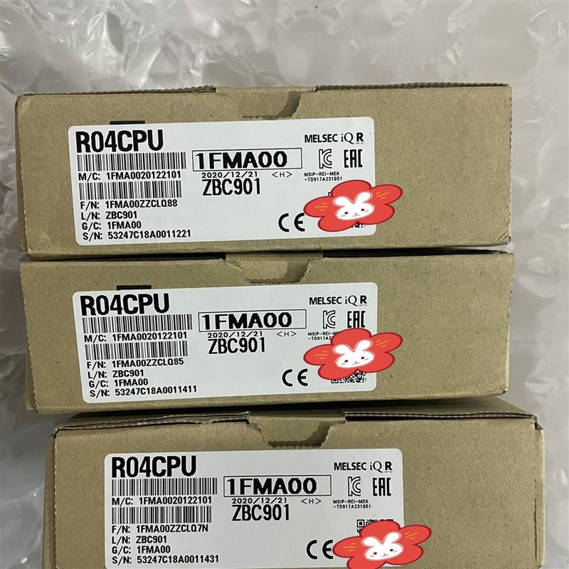 【议价】R04CPU全新原装正品三菱CPU模块，没开封的，对码实物图