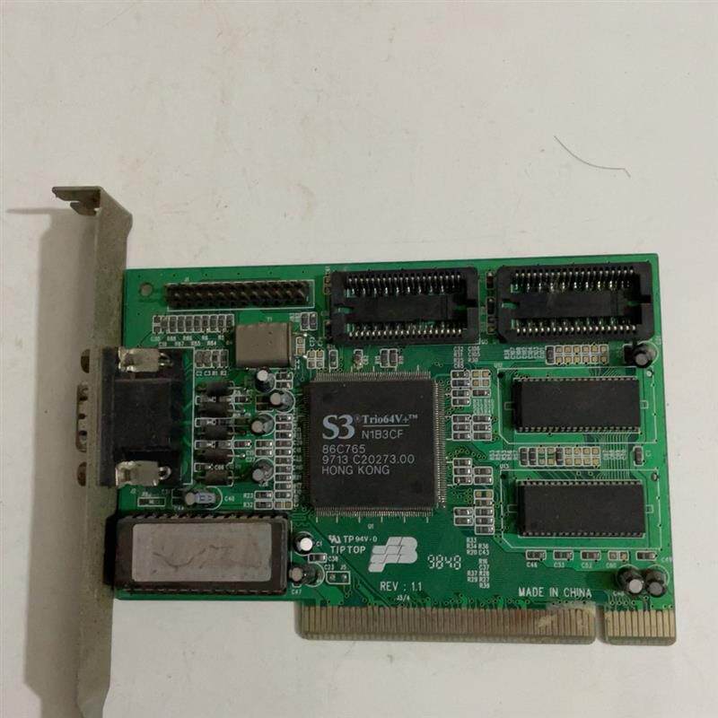 【议价】工控机显卡 PCI显卡 S3 Trio64V+ N1B3CF