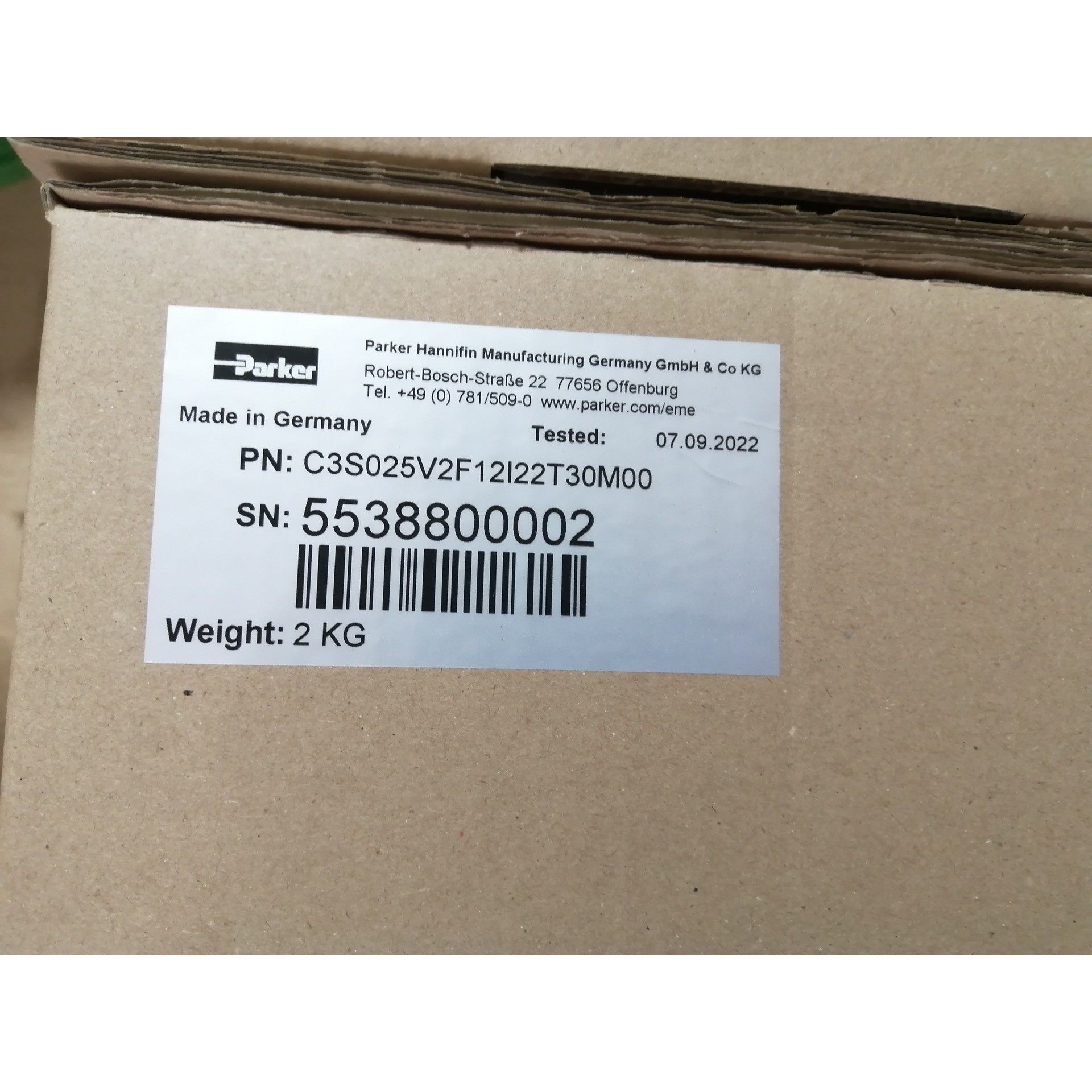 议价；美国派克控制器全新正品需要联系C3S063V2F10I22T