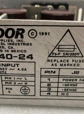 【议价】GPC140-24美国CONDOR工业设备开关电源+24V6
