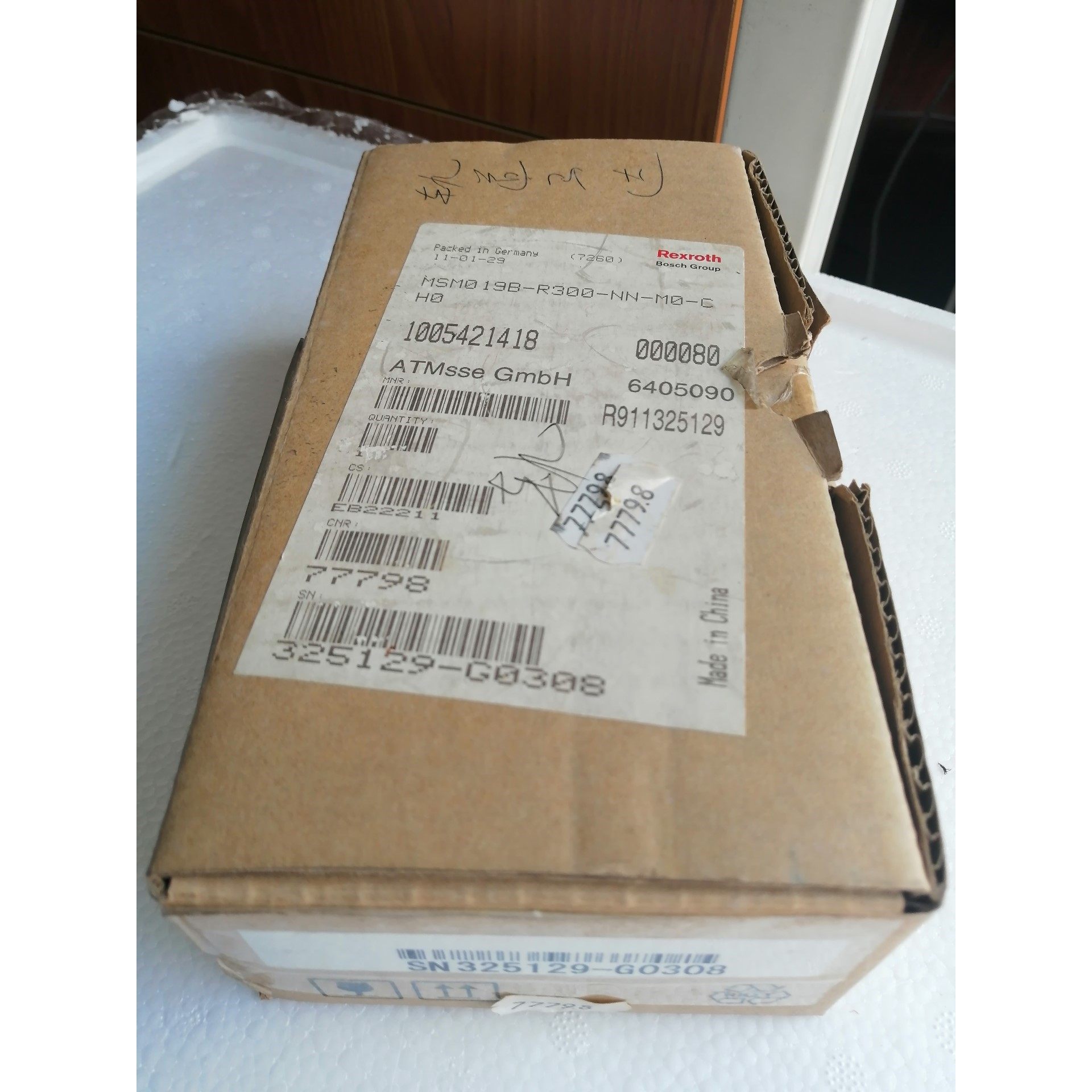 议价；力士乐伺服电机MSM019B-R300-NN-M0-CH0全