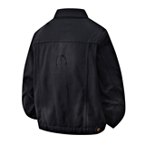 美式复古翻领牛仔外套男宽松工装夹克黑色时尚百搭JA911-特价P53，男装工装外套，电商A007-1