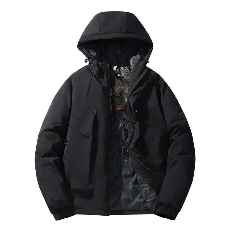 石墨烯百搭防风保暖冲锋衣连帽工装外套男M745A（棉衣）-特价P56,男装夹克,电商A007-1