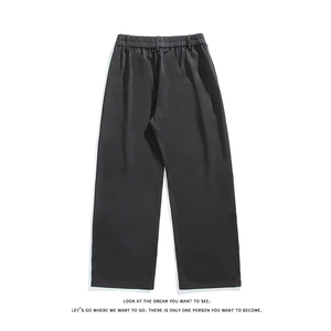 休闲三丝斜西裤裤子宽松大码男垂感直筒裤K8555-P35【特价】图片