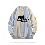 秋季新款卫衣高级感休闲男女同款上衣W4699-特价P28，男装卫衣，电商A007-1