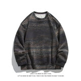 美式复古暗色简约宽松圆领上衣中性风潮流卫衣W4681-P50【特价】，男装卫衣，电商A007-1