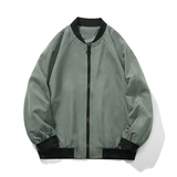 情侣潮大码宽松休闲多色光板夹克棒球服外套潮J7204P30【特价】，男装夹克，电商A007-1