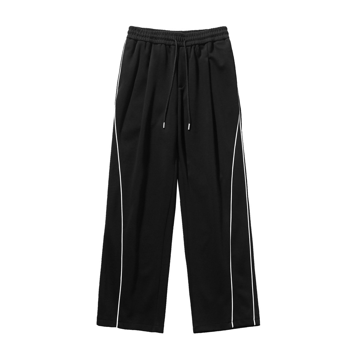 春季休闲裤男酷炫发光条运动宽松情侣直筒裤K8458-P40【特价】,男装休闲裤,电商A007-1