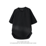 美式风圆领短袖T恤男女宽松型显瘦重磅百搭休闲上衣T3706-特价P24，男装T恤，电商A007-1