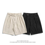 夏季痞帅男高级垂坠感直筒西裤休闲短裤五分裤DK8495-P32【特价】，男装西裤，电商A007-1
