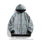 双面穿开衫卫衣长袖情侣宽松休闲百搭上衣外套W4600-P60【特价】，女装短外套，电商A007-1