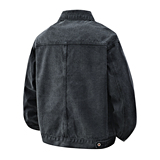 宽松多口袋做旧翻领外套美式复古工装牛仔夹克男JA7008-特价P65，男装夹克，电商A007-1