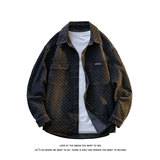 美式复古做旧牛仔衬衫男潮流宽松水洗长袖外套JA98815-特价P62，男装衬衫，电商A007-1