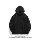 美式复古基础款上衣简约宽松连帽卫衣男W4678-P38【特价】，男装卫衣，电商A007-1