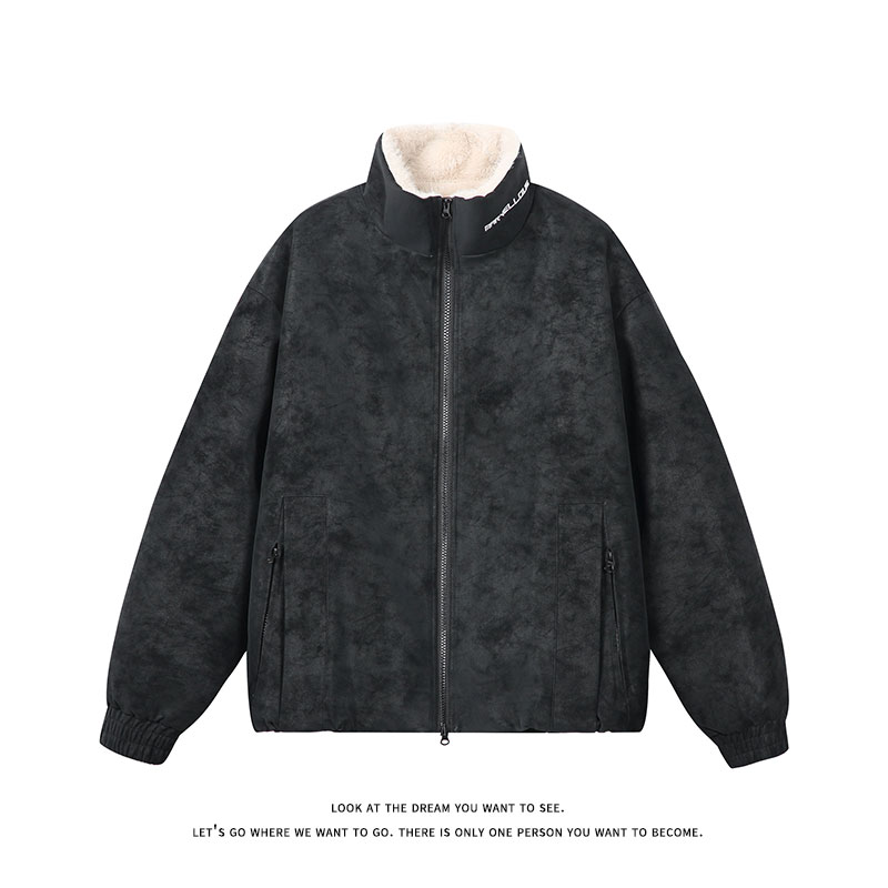 机能美式立领棉衣男高级感加厚保暖宽松棉服外套MP7828-特价P95，男装棉衣，电商A007-1