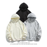 重磅连帽亨利领设计感卫衣宽松潮流上衣W4645-P47【特价】，男装卫衣，电商A007-1